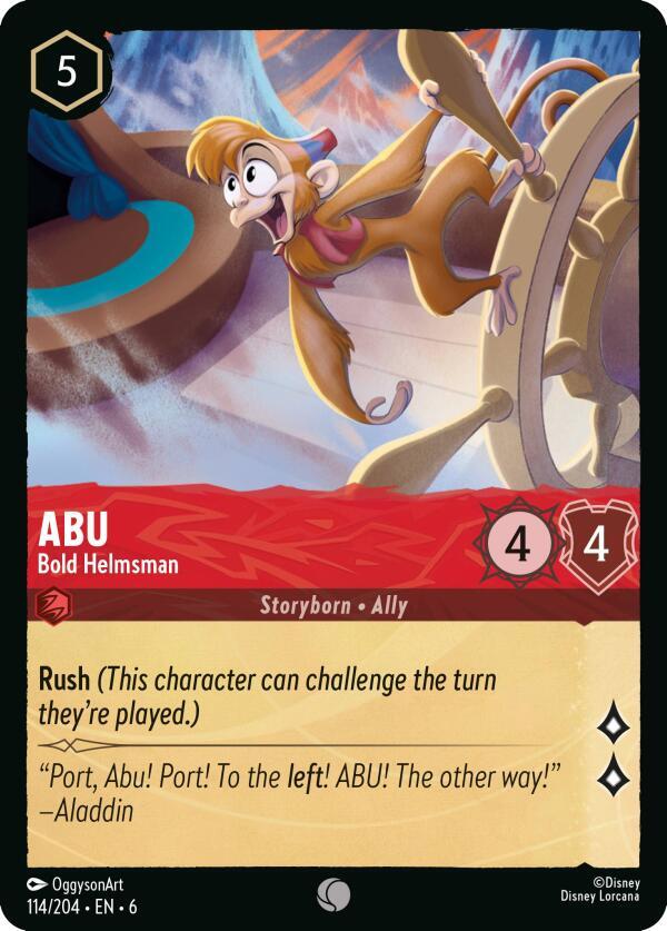 Abu, Bold Helmsman 114/204 (Azurite Sea) 