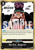 My Era...Begins!! (Reprint) OP09-096 (Premium Booster -The Best- Vol. 2)  - Foil