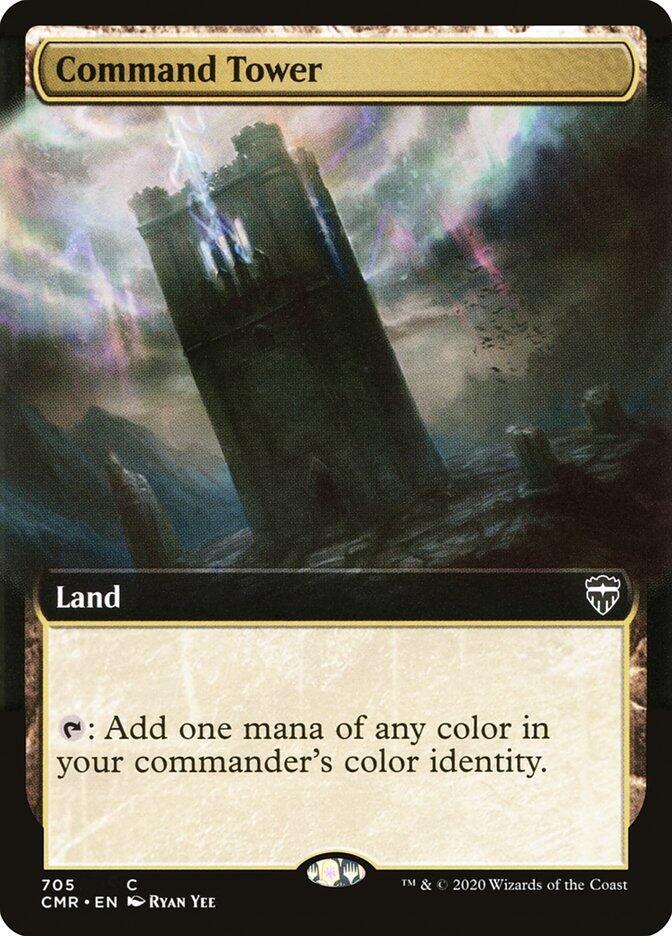 Command Tower 705 (Commander Legends)  - Extended Art