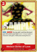 Meteor Strike of Love OP06-017 (Wings of the Captain Pre-Release Cards) 