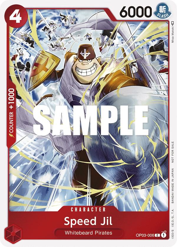 Speed Jil (Dash Pack) OP03-006 (Kingdoms of Intrigue)  - Foil