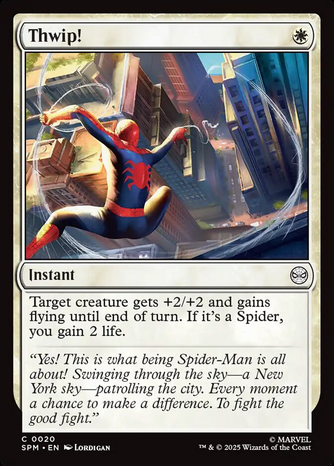 Thwip! 20/198 (Marvel's Spider-Man)  - Foil