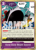 Slow-Slow Beam Sword OP07-076 (Premium Booster -The Best- Vol. 2)  - Pirate Foil
