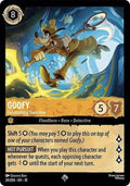 Goofy, Galumphing Gumshoe 24/204 (Whispers in the Well)  - Cold Foil