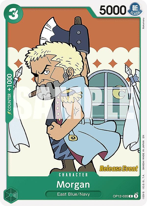 Morgan OP12-035 (Legacy of the Master Release Event Cards) 