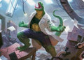 Lizard Connorss Curse Art Card 18 (Art Series: Marvel's Spider-Man) 