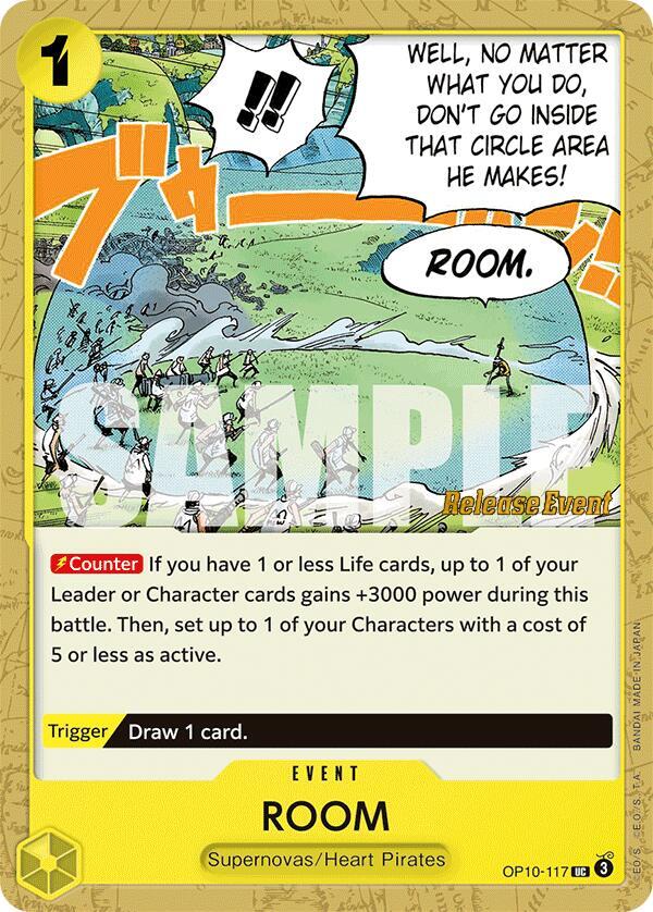 ROOM OP10-117 (Royal Blood Release Event Cards) 