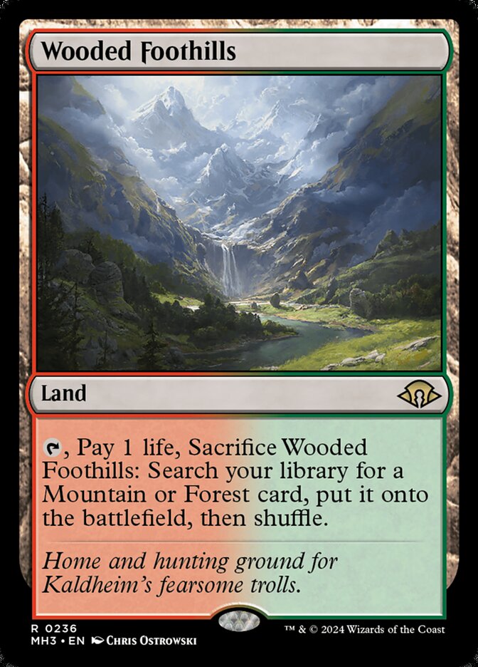 Wooded Foothills 236 (Modern Horizons 3)  - Foil