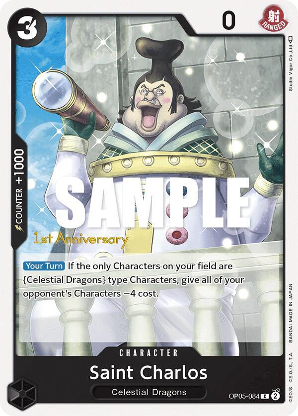 Saint Charlos OP05-084 (Awakening of the New Era: 1st Anniversary Tournament Cards) 