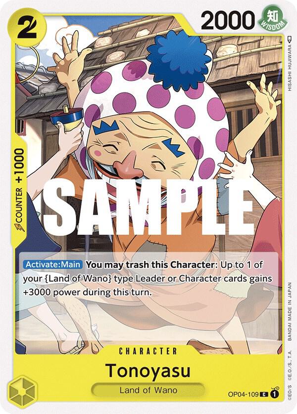 Tonoyasu OP04-109 (Kingdoms of Intrigue) 