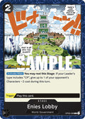 Enies Lobby OP03-098 (Pillars of Strength Pre-Release Cards) 