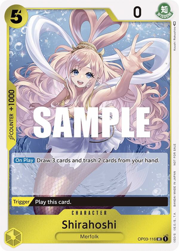 Shirahoshi Dash Pack OP03-116 (Kingdoms of Intrigue)  - Foil