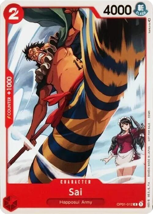 Sai OP01-012 (One Piece Demo Deck Cards) 