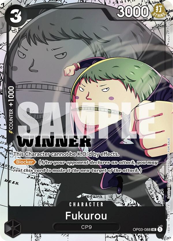 Fukurou Winner Pack Vol 6 OP03-088 (One Piece Promotion Cards)  - Foil