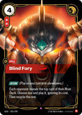 Blind Fury 25/298 (Origins)  - Foil
