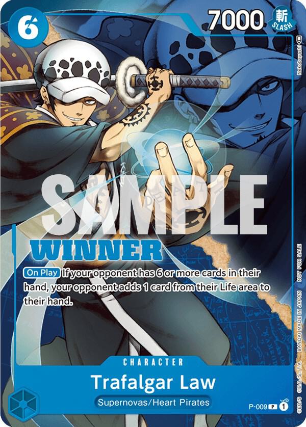 Trafalgar Law (Winner Pack Vol.1) P-009 (One Piece Promotion Cards) 