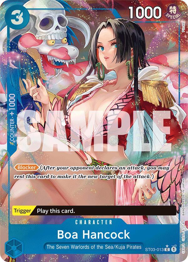 Boa Hancock ST03-013 (Premium Booster -The Best-)  - Alternate Art Foil
