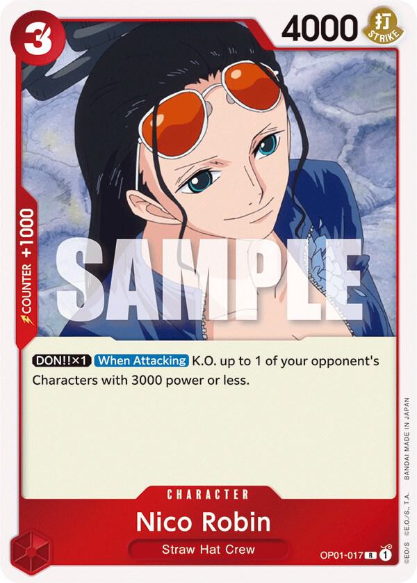 Nico Robin OP01-017 (Romance Dawn)  - Foil
