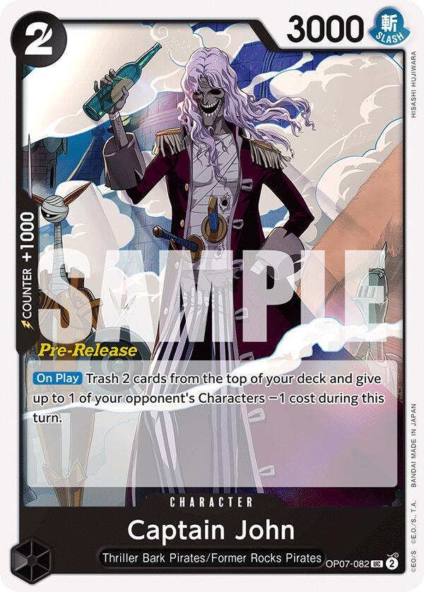 Captain John OP07-082 (500 Years in the Future Pre-Release Cards) 