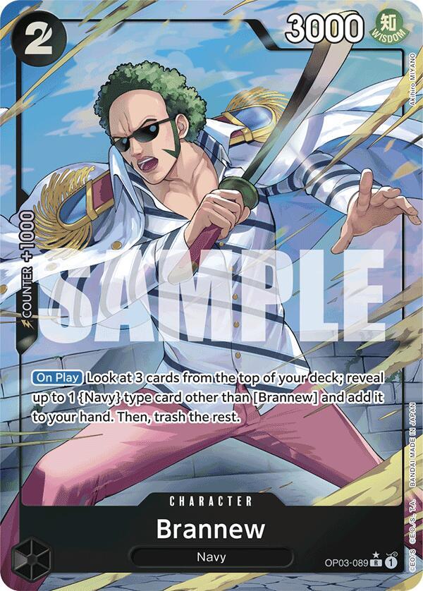 Brannew OP03-089 (Premium Booster -The Best-)  - Alternate Art Foil
