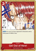 Get Out of Here! OP09-018 (Emperors in the New World: 2nd Anniversary Tournament Cards) 
