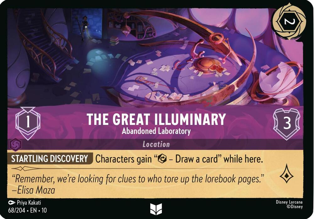 The Great Illuminary, Abandoned Laboratory 68/204 (Whispers in the Well) 