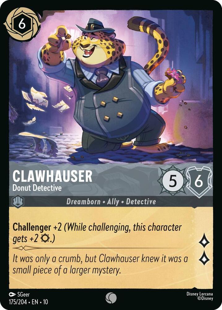 Clawhauser, Donut Detective 175/204 (Whispers in the Well) 