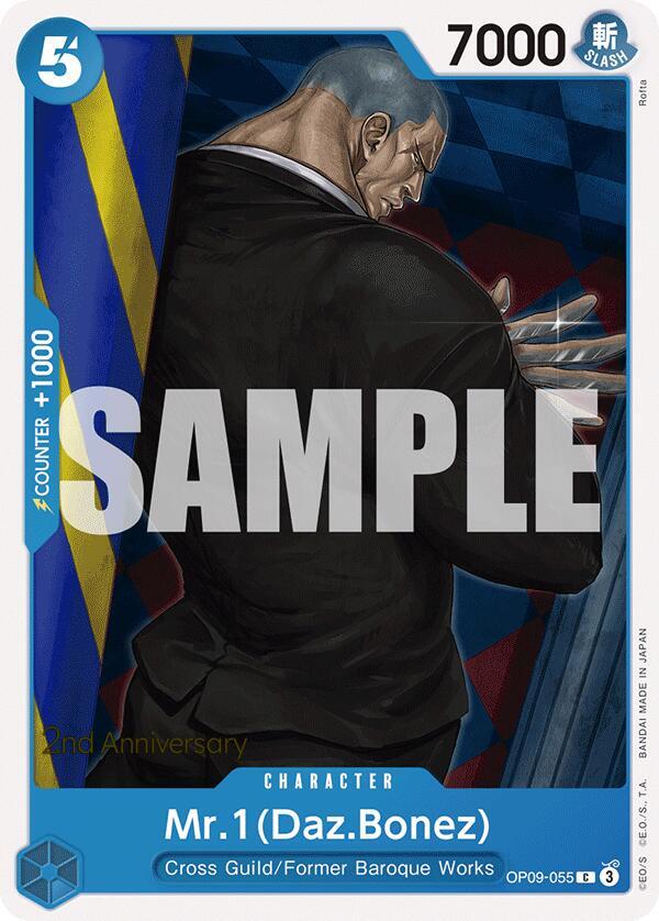Mr.1(Daz.Bonez) OP09-055 (Emperors in the New World: 2nd Anniversary Tournament Cards) 