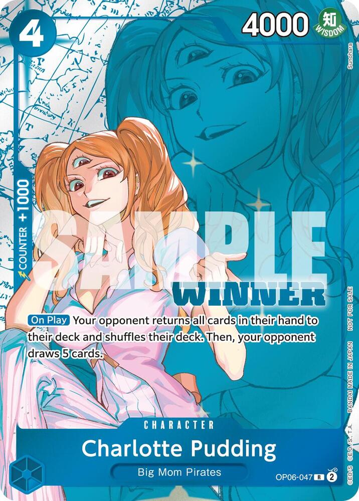 Charlotte Pudding (Winner Pack 2025 Vol.1) OP06-047 (One Piece Promotion Cards)  - Foil