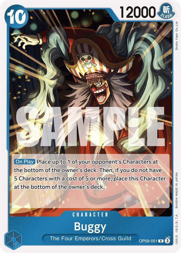 Buggy OP09-051 (Emperors in the New World)  - Foil
