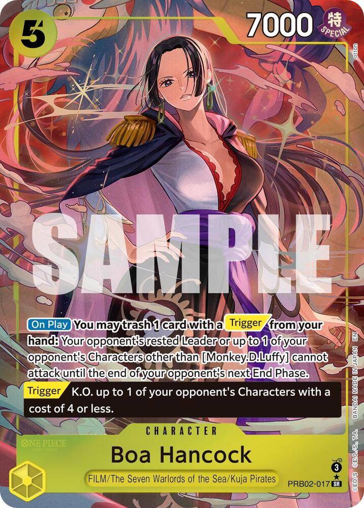 Boa Hancock PRB02-017 (Premium Booster -The Best- Vol. 2)  - Alternate Art Foil