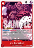 Lily Carnation OP06-015 (Wings of the Captain Pre-Release Cards) 