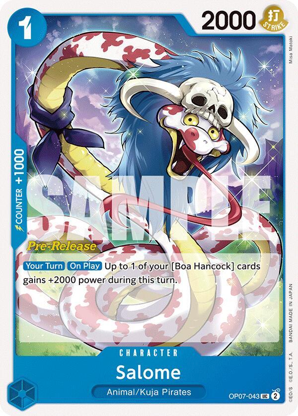 Salome OP07-043 (500 Years in the Future Pre-Release Cards) 