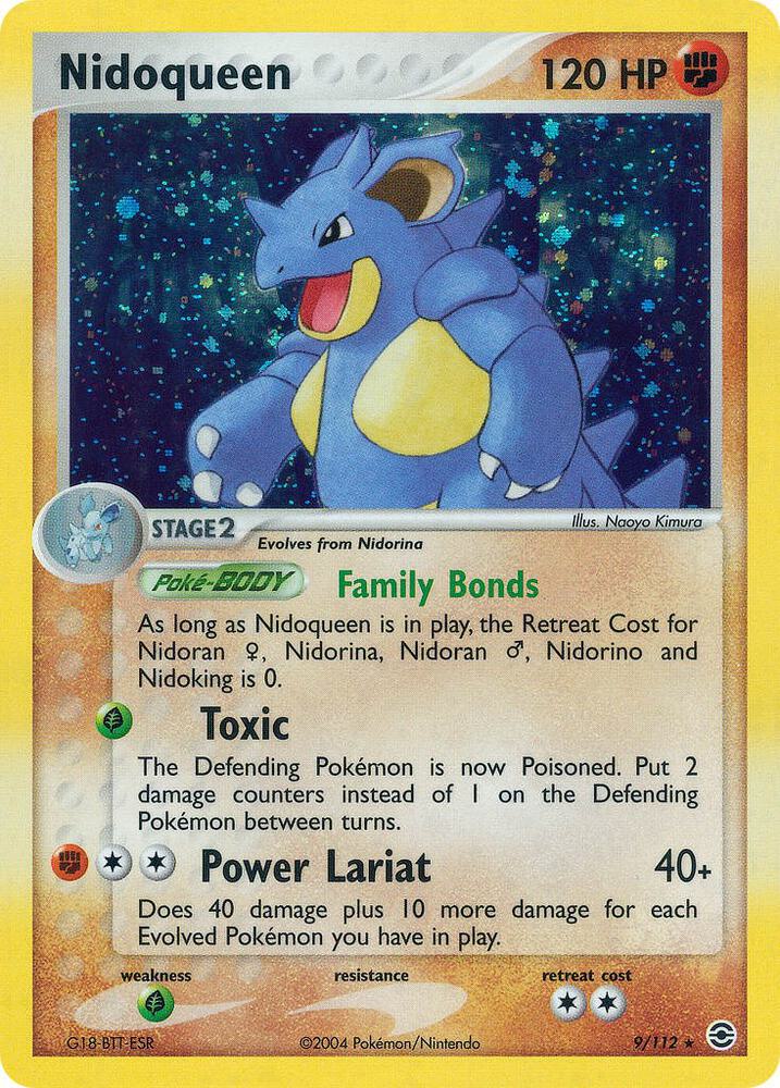 Nidoqueen 9/112 (FireRed & LeafGreen)  - Holofoil