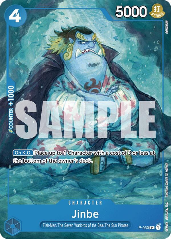 Jinbe P-030 (Starter Deck 17: BLUE Donquixote Doflamingo) 