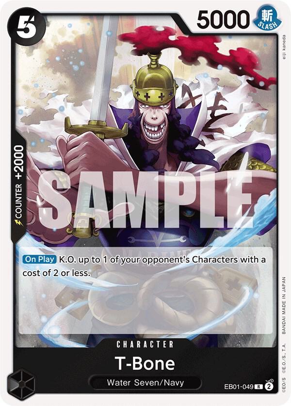 T-Bone EB01-049 (Extra Booster: Memorial Collection)  - Foil