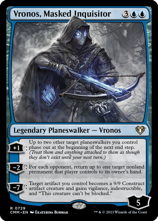 Vronos, Masked Inquisitor 729/451 (Commander Masters) 