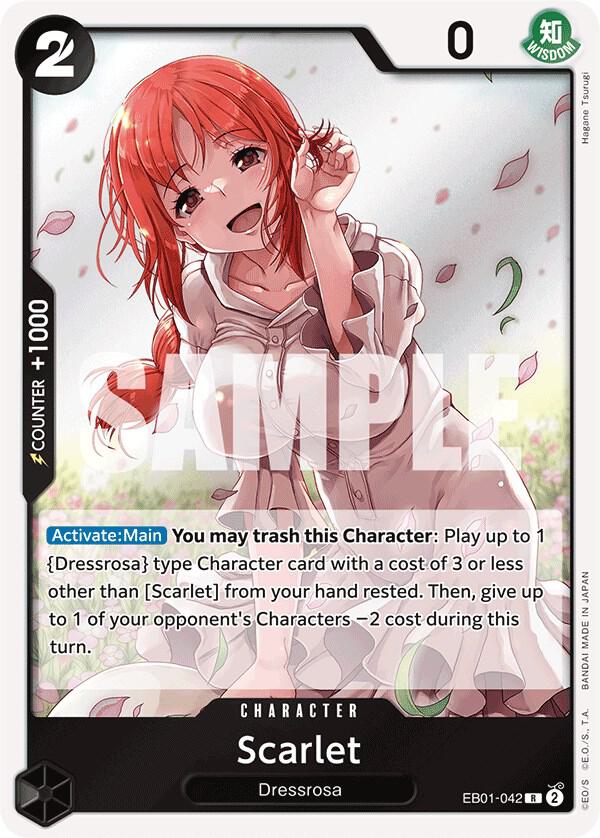 Scarlet EB01-042 (Extra Booster: Memorial Collection)  - Foil