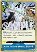 Ama no Murakumo Sword OP06-056 (Premium Booster -The Best-)  - Textured Foil