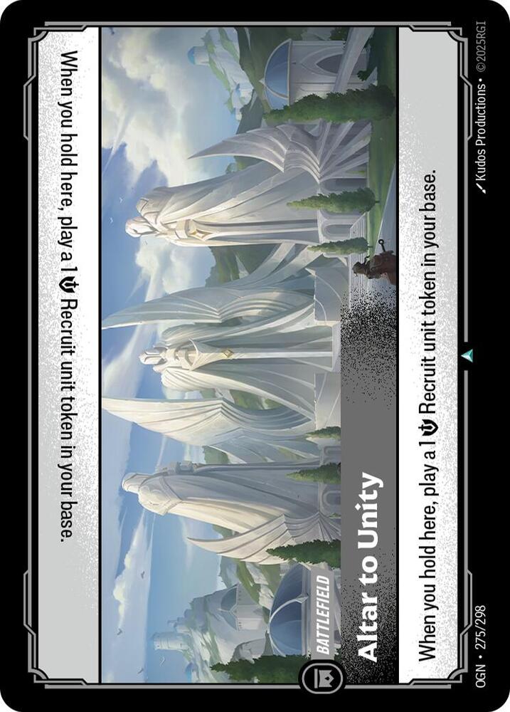 Altar to Unity 275/298 (Origins) 