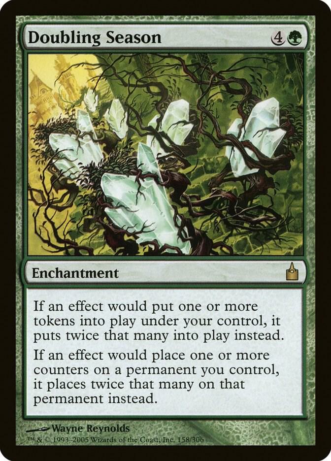 Doubling Season 158/306 (Ravnica: City of Guilds) 