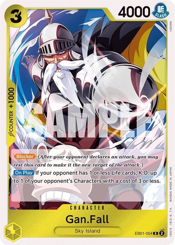 Gan.Fall EB01-054 (Extra Booster: Memorial Collection)  - Foil