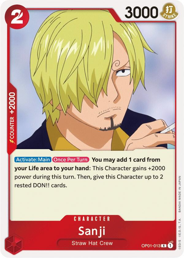 Sanji OP01-013 (Romance Dawn)  - Foil
