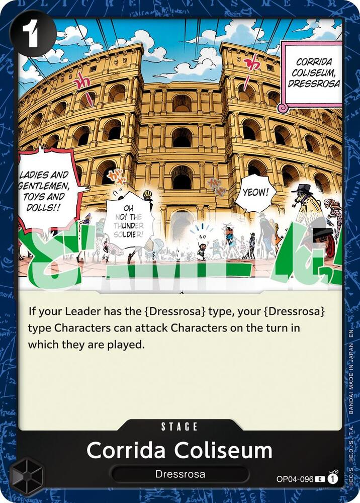 Corrida Coliseum OP04-096 (Premium Booster -The Best- Vol. 2)  - Pirate Foil