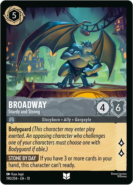 Broadway, Sturdy and Strong 190/204 (Whispers in the Well) 