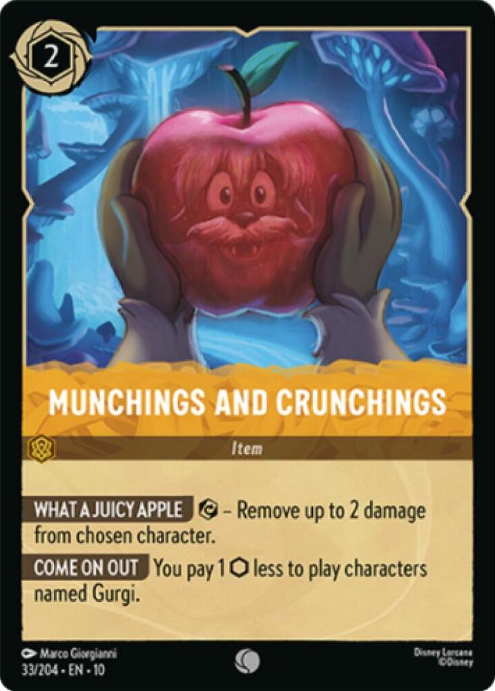 Munchings and Crunchings 33/204 (Whispers in the Well)  - Cold Foil