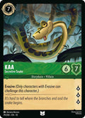 Kaa, Secretive Snake 79/204 (Whispers in the Well)  - Cold Foil