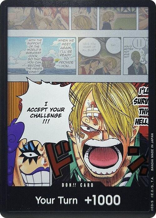 DON!! (Ivankov-Sanji)  (Wings of the Captain)  - Foil