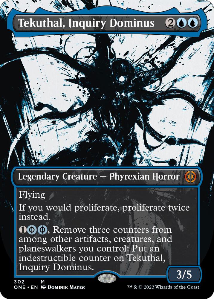 Tekuthal, Inquiry Dominus 302 (Phyrexia: All Will Be One)  - Borderless