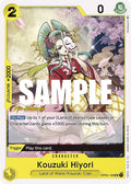 Kouzuki Hiyori OP04-103 (Kingdoms of Intrigue Pre-Release Cards) 